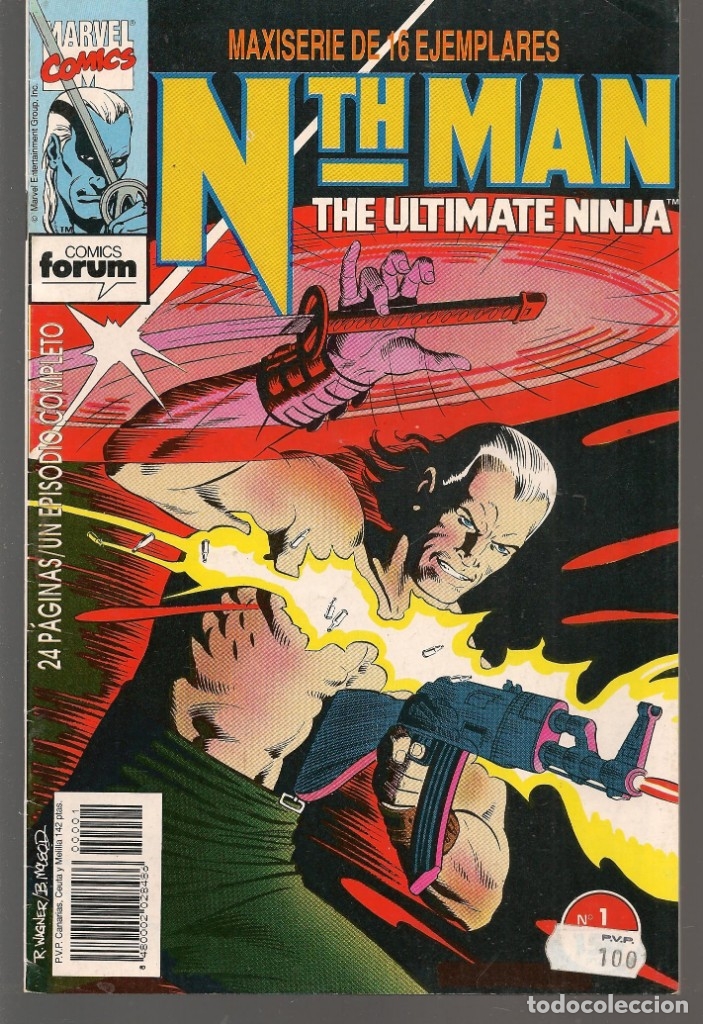 C&oacute;mics: NTH MAN THE ULTIMATE NINJA. N&ordm; 1.  FORUM.(ST/A00B) - Foto 1