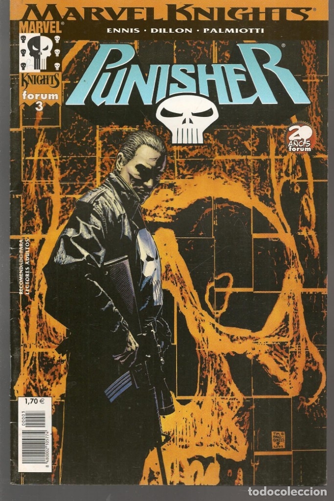 C&oacute;mics: MARVEL KNIGHTS. PUNISHER. N&ordm; 3.  FORUM.(ST/A00B) - Foto 1