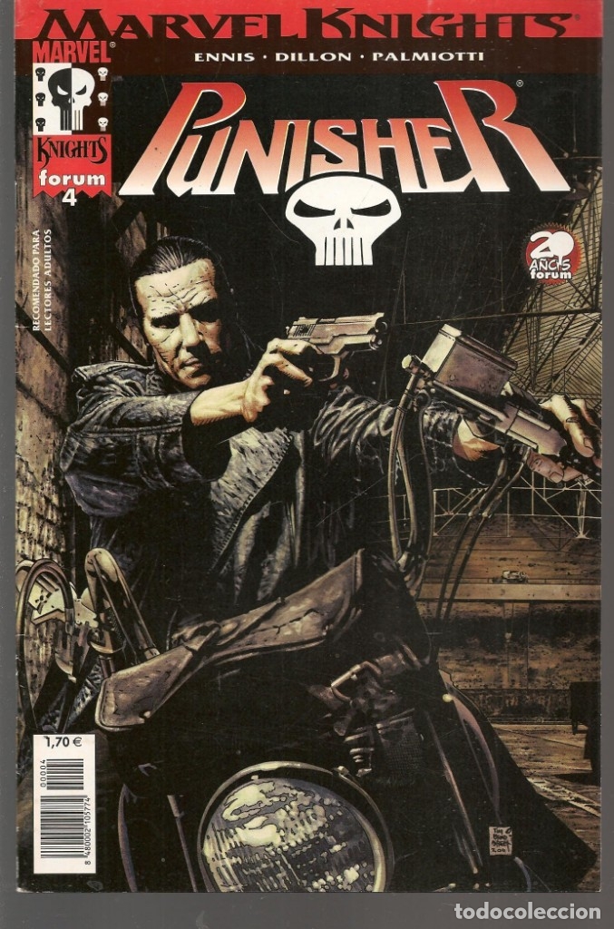 C&oacute;mics: MARVEL KNIGHTS. PUNISHER. N&ordm; 4. FORUM.(ST/A00B) - Foto 1