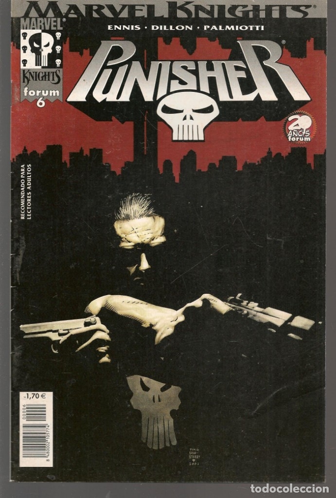 C&oacute;mics: MARVEL KNIGHTS. PUNISHER. N&ordm; 6. FORUM.(ST/A00B) - Foto 1