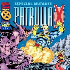 Cómics: PATRULLA X ESPECIAL MUTANTES: CRECER DUELE ESPECIAL X-MEN 1 MARVEL-FORUM 1996. Lote 173936155