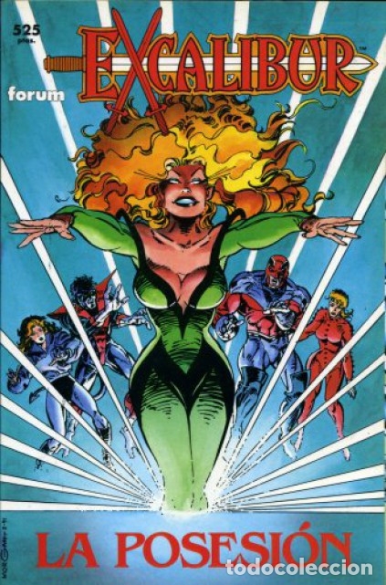 C&oacute;mics: EXCALIBUR: LA POSESI&Oacute;N. FORUM. MARVEL COMICS. COLECCI&Oacute;N PRESTIGIO N&ordm; 43. - Foto 1