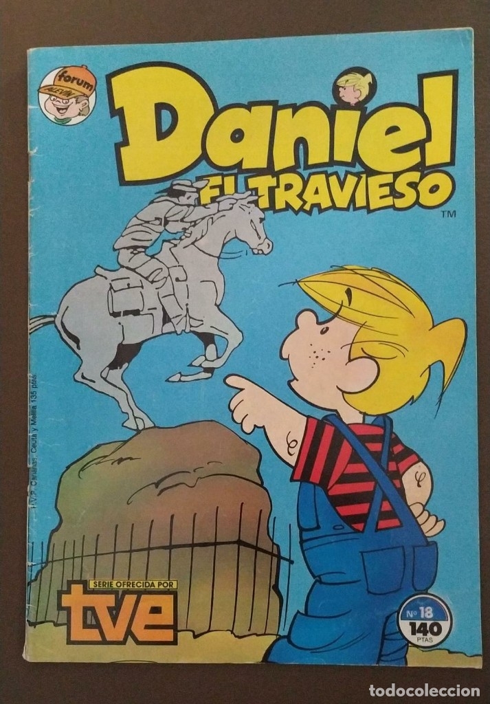 C&oacute;mics: DANIEL EL TRAVIESO. NUMERO 18. FORUM. - Foto 1