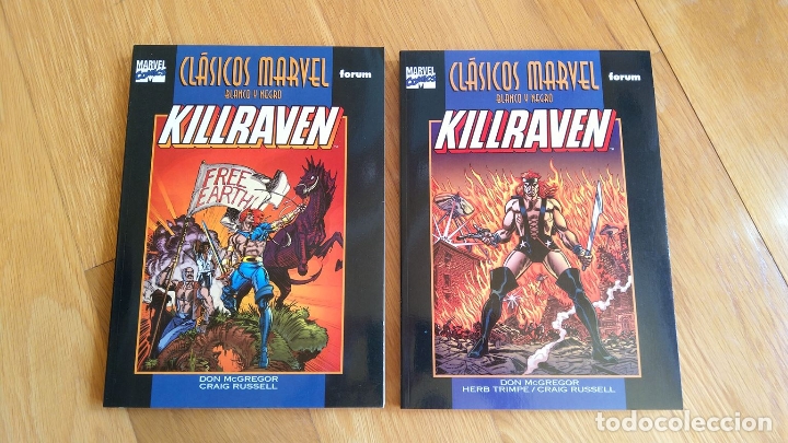 C&oacute;mics: Killraven 1-2 (Cl&aacute;sicos Marvel en b/n) - Foto 1