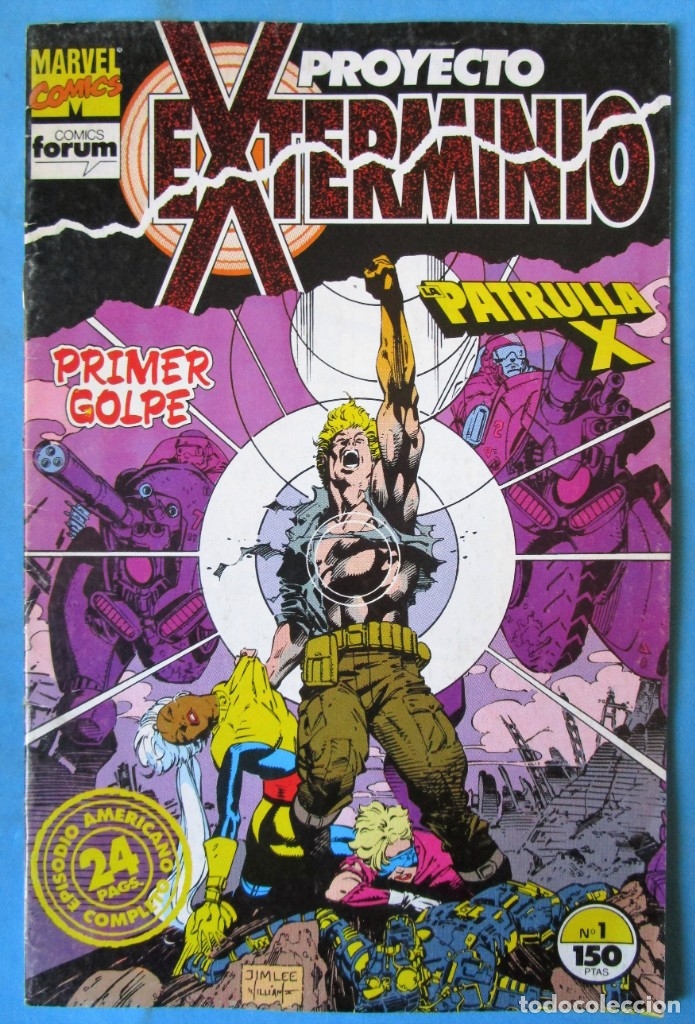 C&oacute;mics: PROYECTO EXTERMINIO LA PATRULLA X ''PRIMER GOLPE'' N&ordm; 1 - 1992 - FORUM