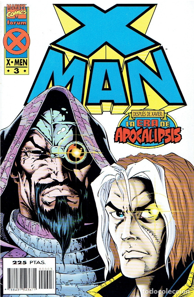 C&oacute;mics: X-MAN (LA ERA DE APOCALIPSIS) MINISERIE DE 4 N&Uacute;MEROS MARVEL-FORUM 1995-1996 - Foto 3