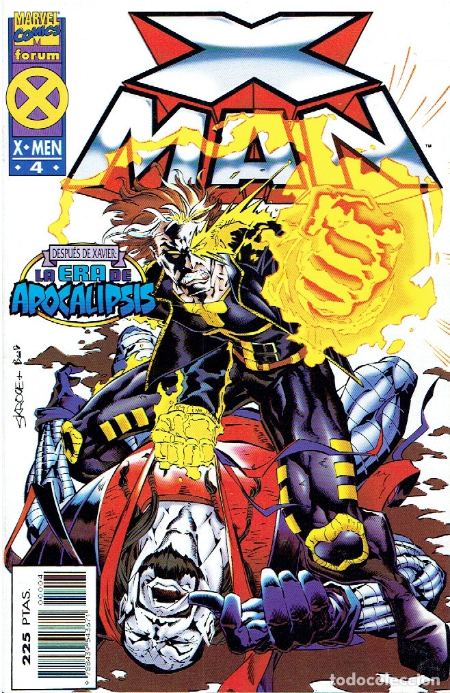 C&oacute;mics: X-MAN (LA ERA DE APOCALIPSIS) MINISERIE DE 4 N&Uacute;MEROS MARVEL-FORUM 1995-1996 - Foto 4