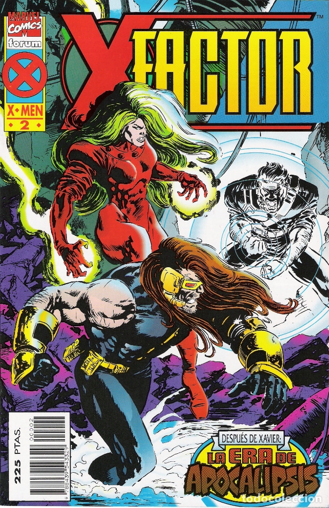C&oacute;mics: X-FACTOR (LA ERA DE APOCALIPSIS) MINISERIE DE 4 N&Uacute;MEROS MARVEL-FORUM 1995-1996 - Foto 2