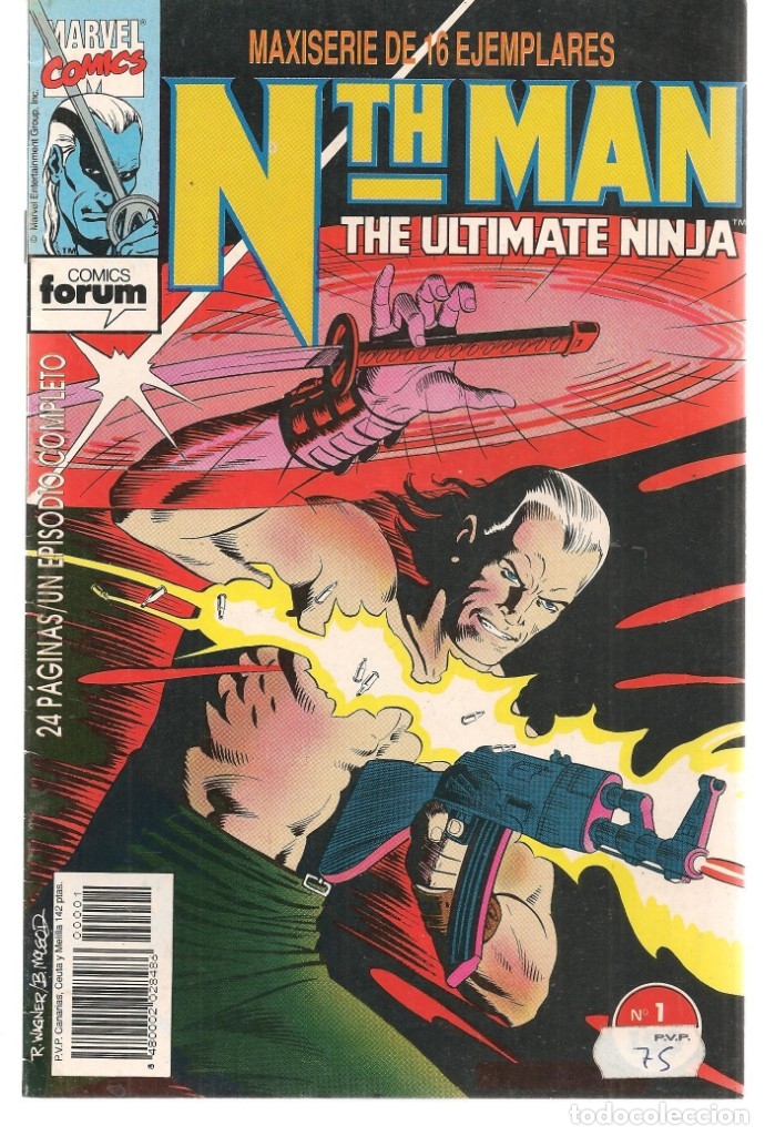 C&oacute;mics: NTH MAN. THE ULTIMATE NINJA. N&ordm; 1.  FORUM. (ST/A01B) - Foto 1