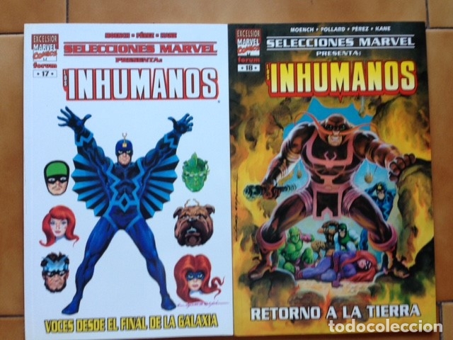 C&oacute;mics: SELECCIONES MARVEL LOS INHUMANOS N&ordm; 17 18 - COMPLETA - FORUM - Foto 1