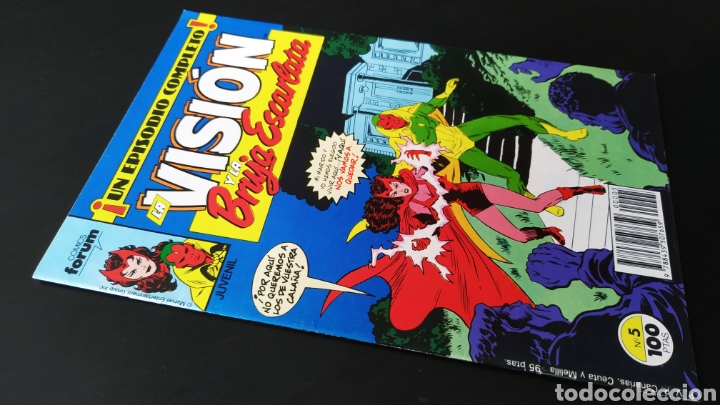 C&oacute;mics: DE KIOSCO LA VISION Y LA BRUJA ESCARLATA 5 FORUM - Foto 1