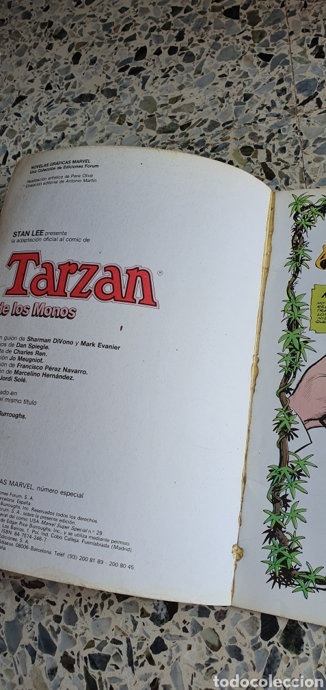 C&oacute;mics: NOVELAS GRAFICAS MARVEL TARZAN DE LOS MONOS - Foto 3