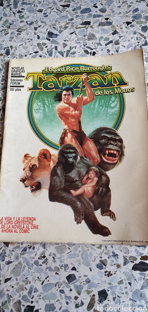 C&oacute;mics: NOVELAS GRAFICAS MARVEL TARZAN DE LOS MONOS - Foto 1