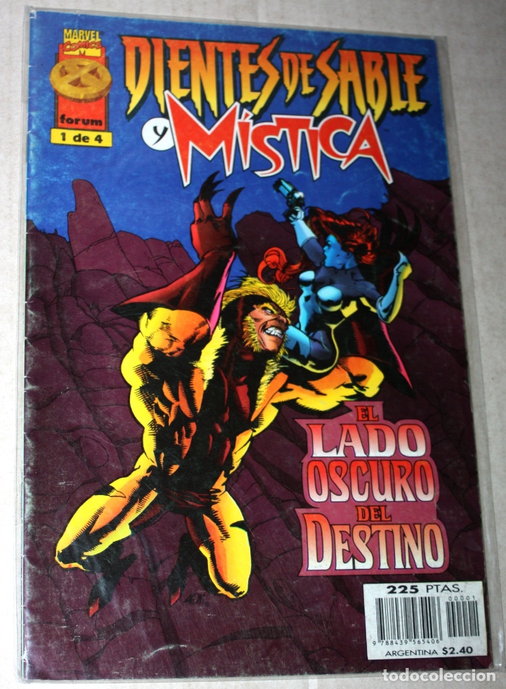 C&oacute;mics: Dientes de Sable & Mistica n&ordm;1 (de 3).-EL LADO OSCURO- - Foto 1