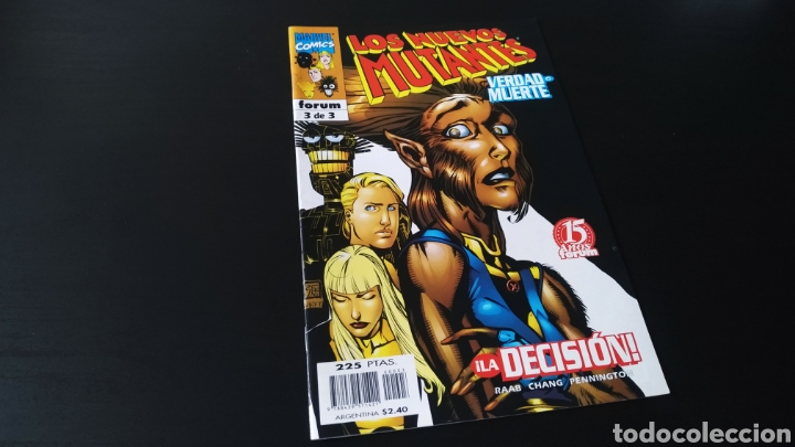 C&oacute;mics: DE KIOSCO LOS NUEVOS MUTANTES 3 FORUM - Foto 1