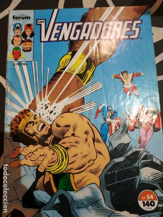C&oacute;mics: Los Vengadores Vol. 1 - FORUM. N&uacute;mero 54 - Foto 1