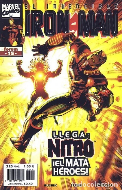 C&oacute;mics: IRON MAN VOL. 4 N&ordm; 15 - FORUM - IMPECABLE - Foto 1