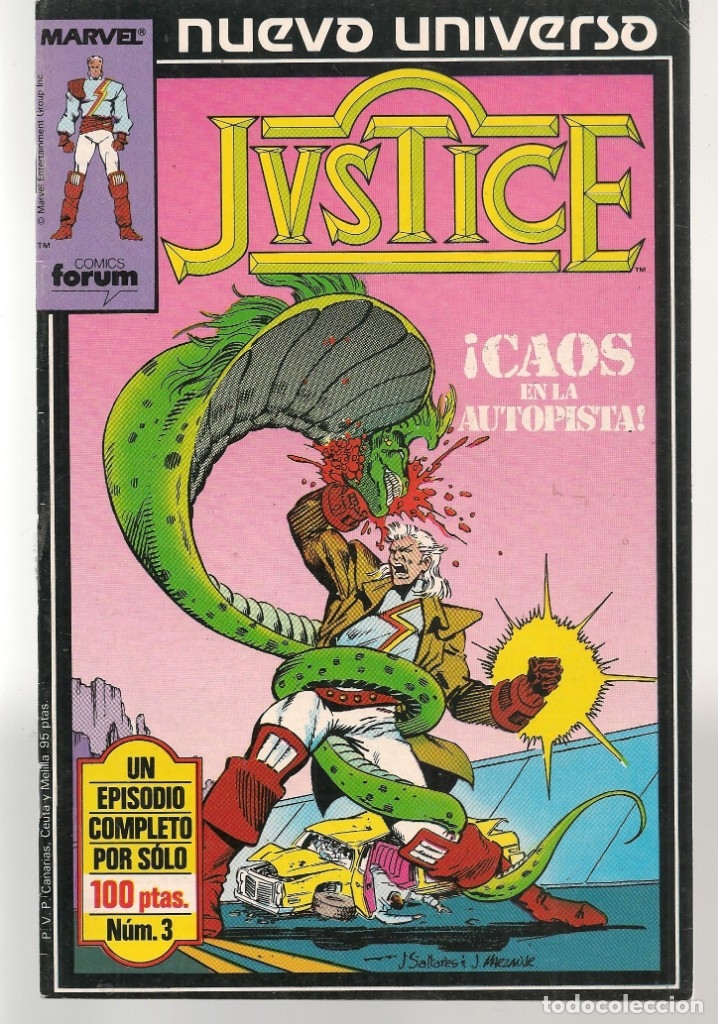 C&oacute;mics: JUSTICE. N&ordm; 3. FORUM (ST/A2B) - Foto 1