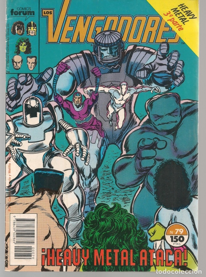 C&oacute;mics: LOS VENGADORES. N&ordm; 79. FORUM (ST/A2B) - Foto 1