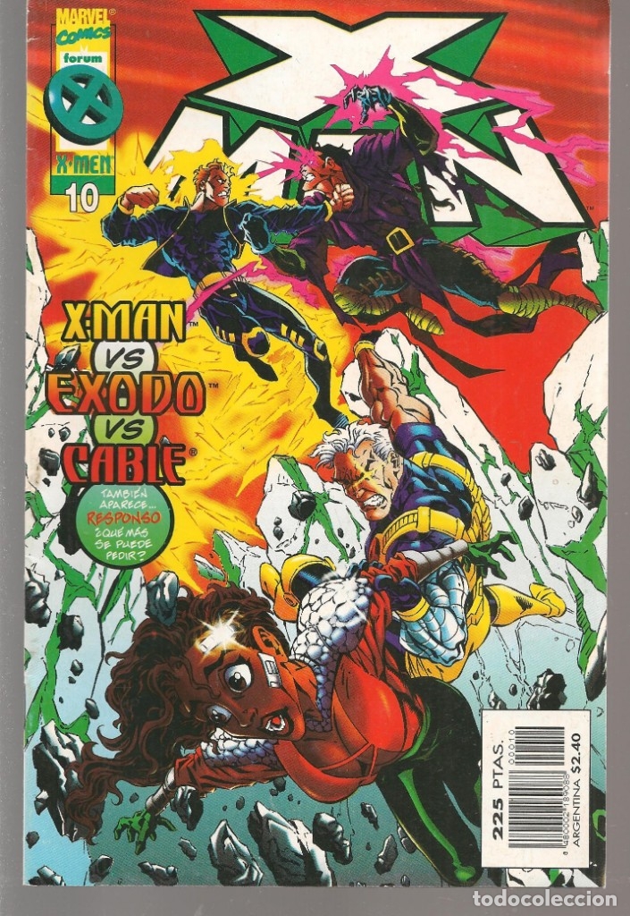 C&oacute;mics: X MAN. VOL. II. N&ordm; 10.  FORUM (ST/A3B) - Foto 1
