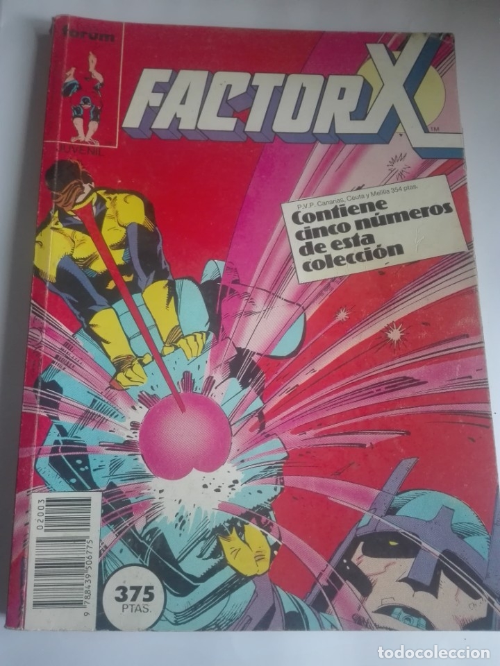C&oacute;mics: FACTOR X PRIMERA EDICI&Oacute;N 11-12-13-14-15 # LL - Foto 1