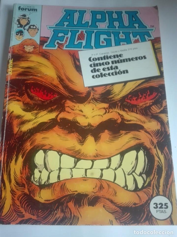 C&oacute;mics: ALPHA FLIGHT PRIMERA EDICI&Oacute;N 6-7-8-9-10 # LL - Foto 1