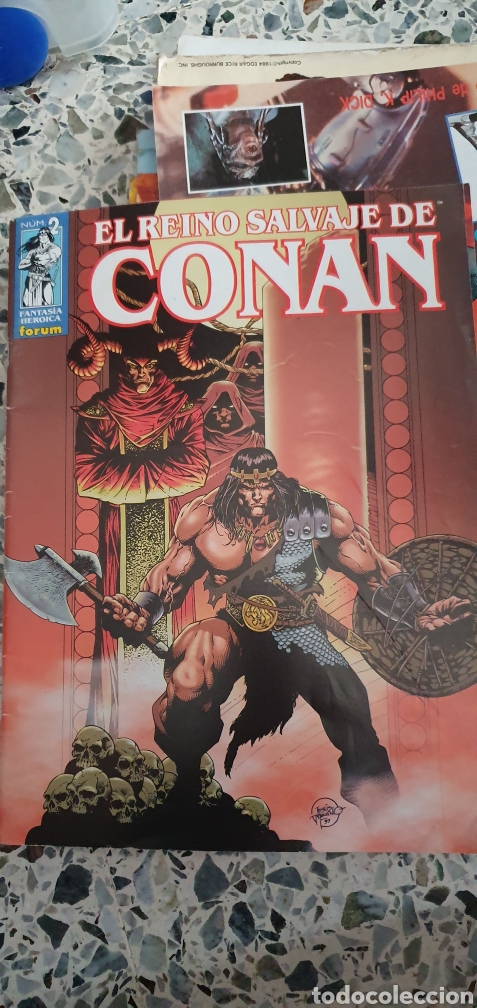 C&oacute;mics: 3 PRIMEROS N&Uacute;MEROS DE EL REINO SALVAJE DE CONAN - Foto 2
