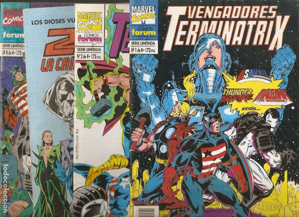 C&oacute;mics: VENGADORES TERMINATRIX - N&ordm; 1 - 2 - 3 y 4 COMPLETA - FORUM - - Foto 1