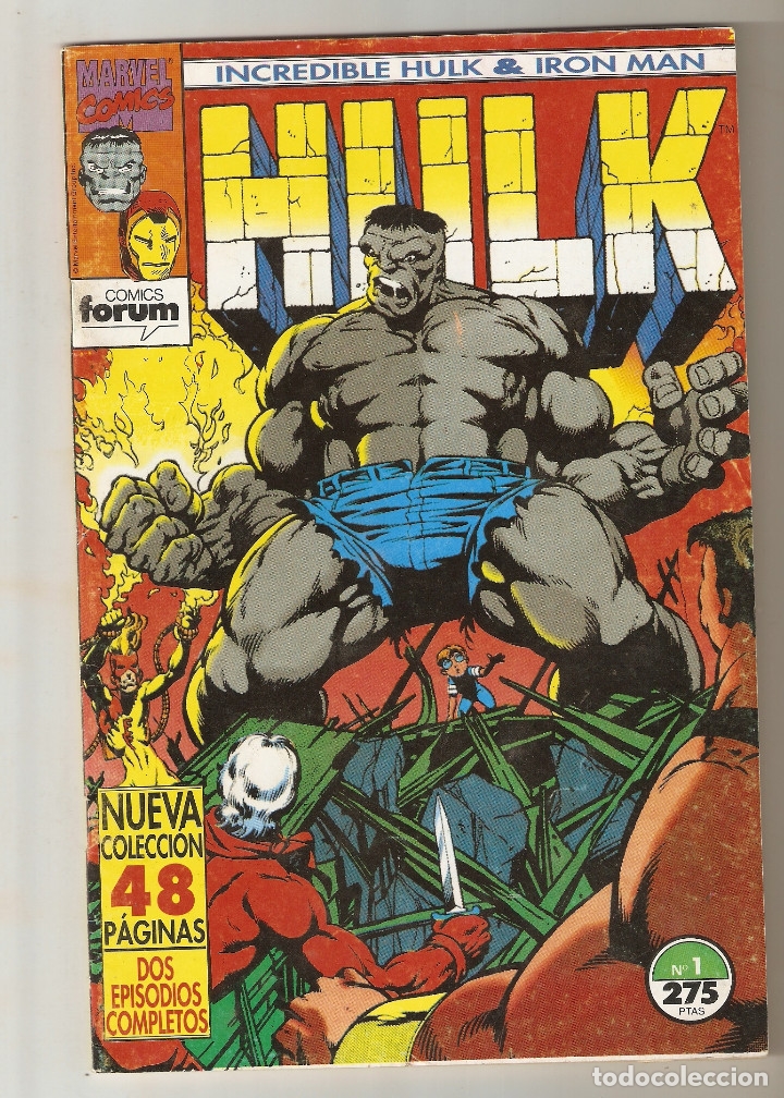 C&oacute;mics: INCREIBLE HULK & IRON MAN - N&ordm; 1 - FORUM -2- - Foto 1
