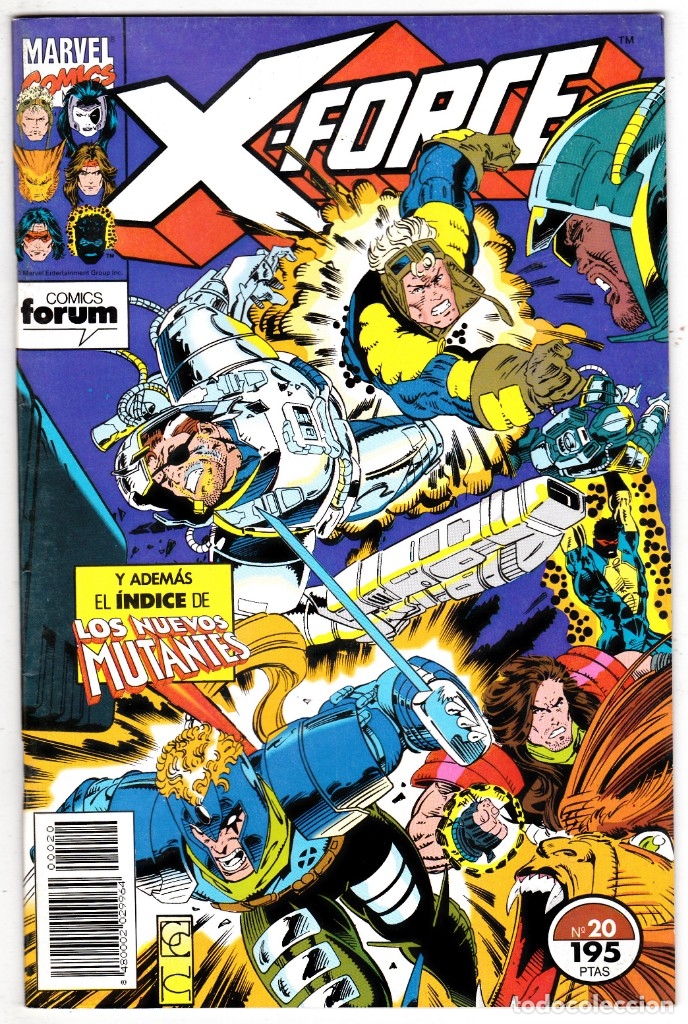 C&oacute;mics: X-FORCE N&ordm; 20 VOL 1 FORUM - Foto 1