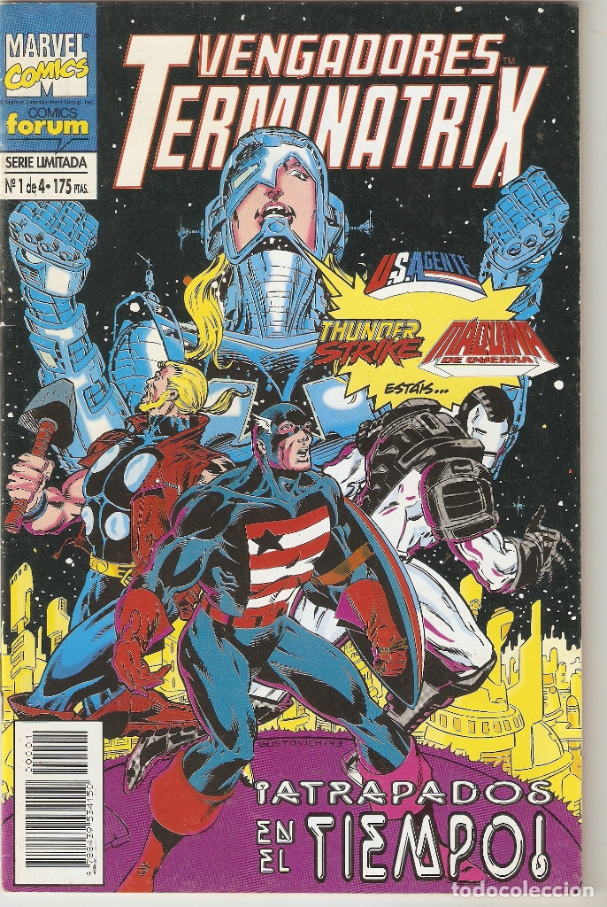 C&oacute;mics: VENGADORES TERMINATRIX - N&ordm; 1 de 4 - 1994 - FORUM - - Foto 1