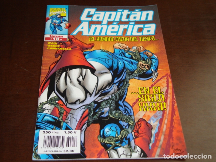 C&oacute;mics: Capitan America 18 Muy buen estado - Foto 1