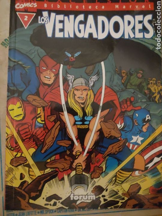 C&oacute;mics: Los Vengadores, Biblioteca Marvel, N&uacute;m 2 - Foto 1