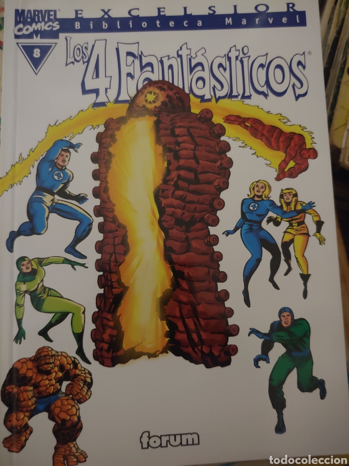 C&oacute;mics: Los 4 Fant&aacute;sticos, Biblioteca Marvel, N&uacute;m 8 - Foto 1