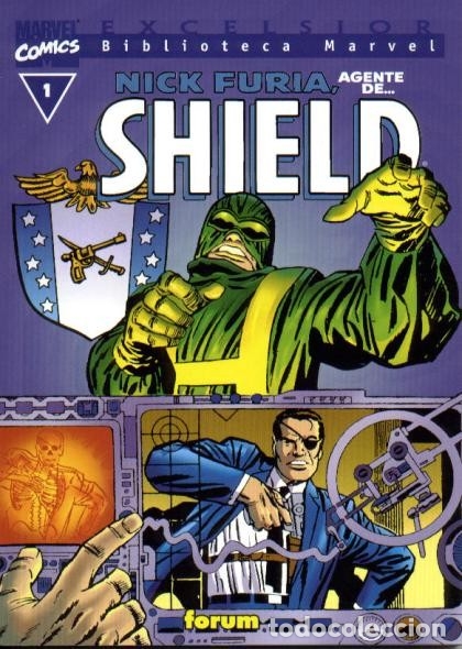 C&oacute;mics: BIBLIOTECA MARVEL NICK FURIA AGENTE DE SHIELD - Foto 1