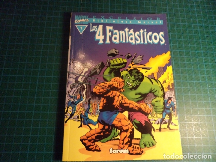 C&oacute;mics: Biblioteca marvel. los 4 fantasticos. n&ordm; 1. forum - Foto 1
