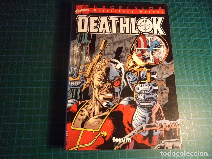 C&oacute;mics: biblioteca marvel. deathlok. forum - Foto 1