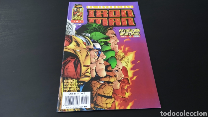 C&oacute;mics: DE KIOSCO HEROES REBORN IRON MAN 7 FORUM - Foto 1