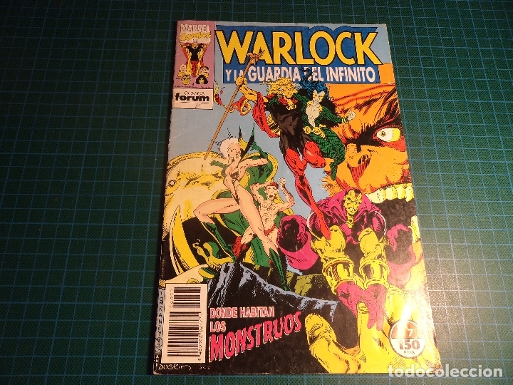 C&oacute;mics: warlock y la guardia del infinito. n&ordm; 7. forum. (m-37) - Foto 1
