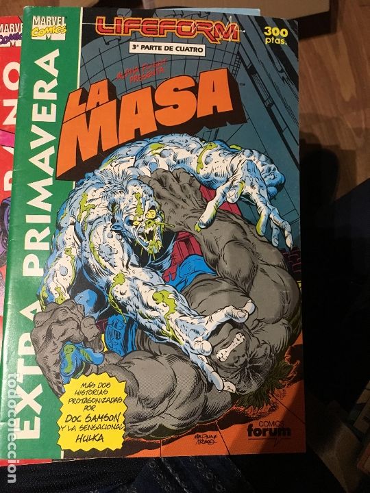 C&oacute;mics: LA MASA - LIFEFORM 3&ordf; PARTE - EXTRA PRIMAVERA 1991 - FORUM - Foto 1