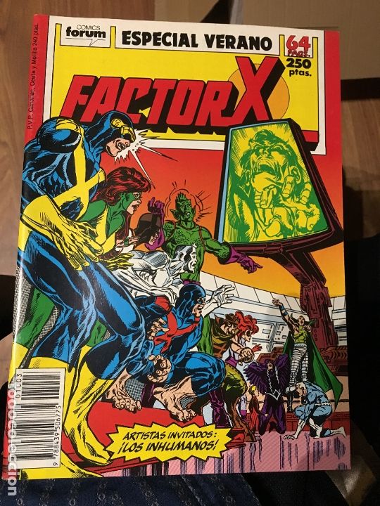C&oacute;mics: FACTOR X - ESPECIAL VERANO 1989 - FORUM - Foto 1