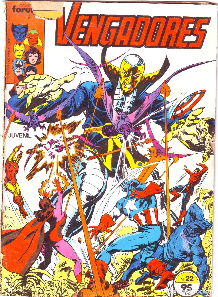 C&oacute;mics: LOS VENGADORES. COMICS FORUM N&ordm; 22 - Foto 1