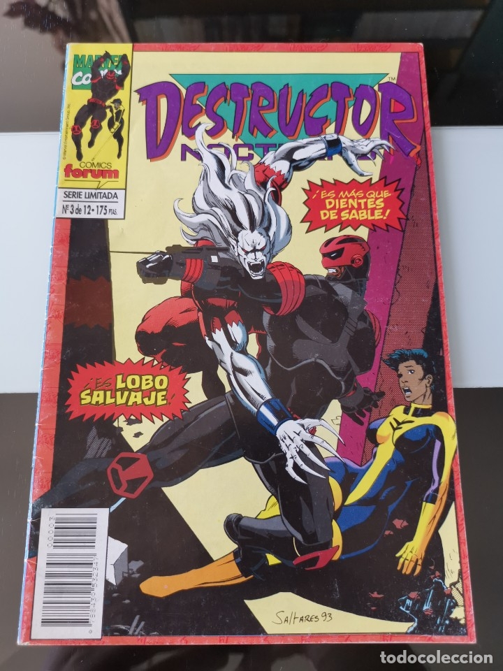 C&oacute;mics: TEBEO C&Oacute;MIC DESTRUCTOR NOCTURNO N&ordm; 3 DE 12 ED. FORUM - Foto 1