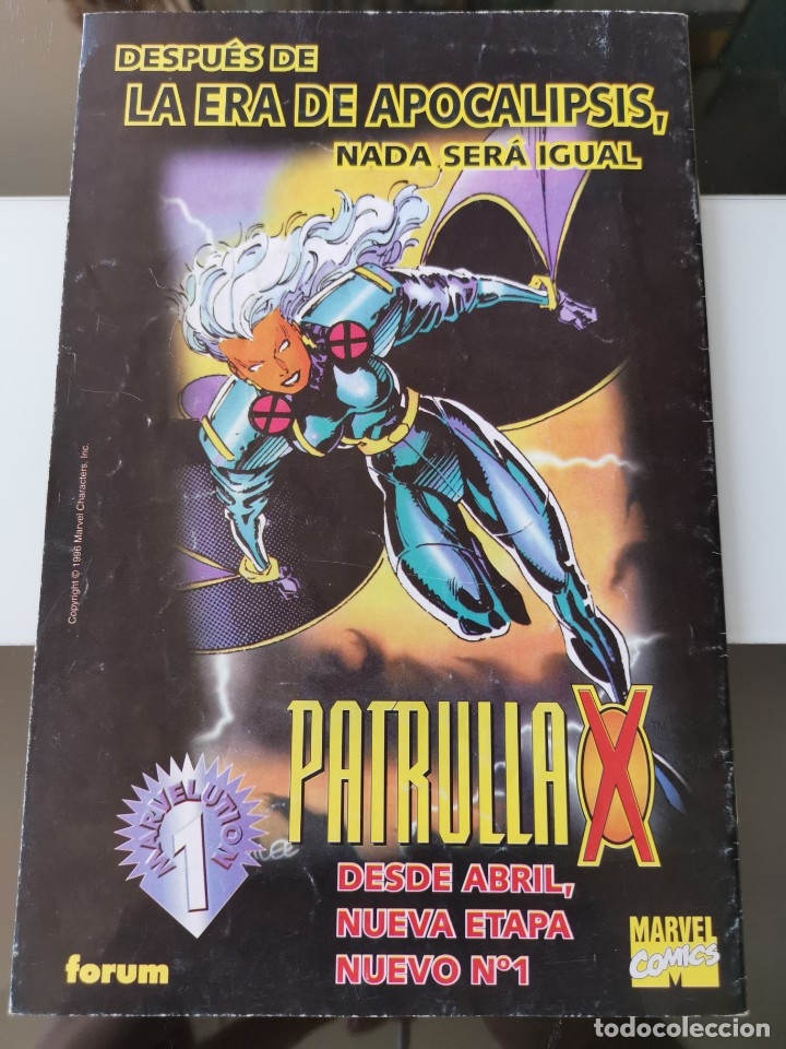 C&oacute;mics: TEBEO C&Oacute;MIC PATRULLA X XMEN ED. FORUM MARVEL - Foto 4