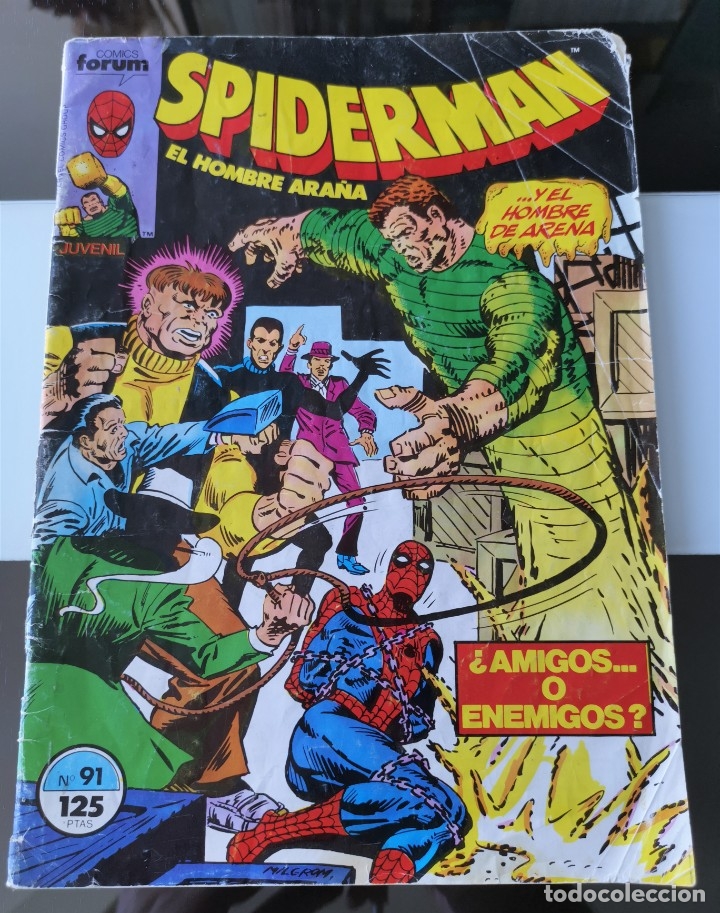 C&oacute;mics: TEBEO C&Oacute;MIC SPIDERMAN N&ordm; 91 ED. FORUM - Foto 1