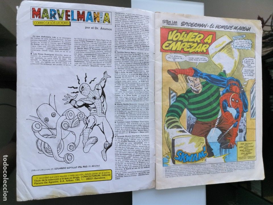 C&oacute;mics: TEBEO C&Oacute;MIC SPIDERMAN N&ordm; 91 ED. FORUM - Foto 2