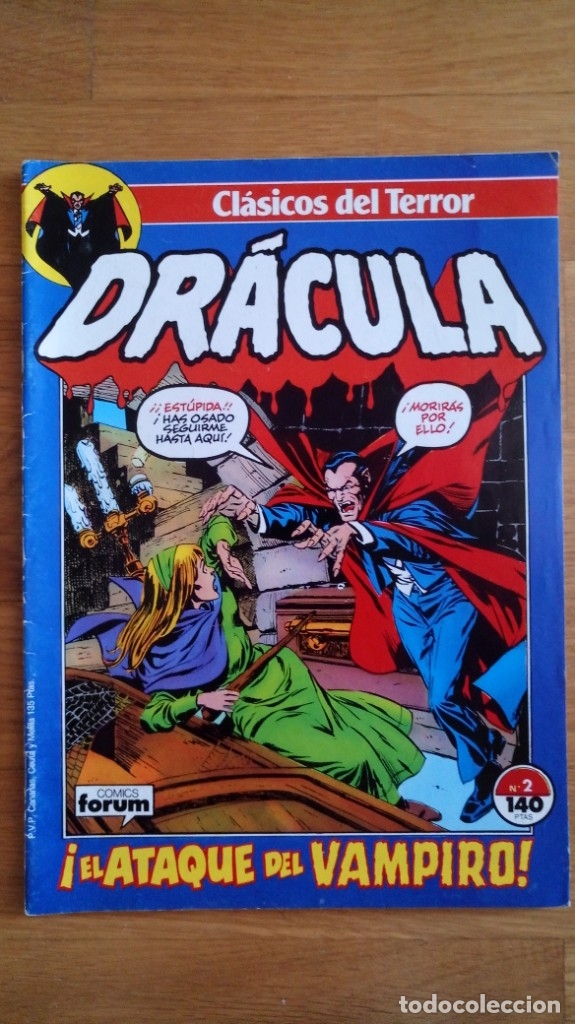 C&oacute;mics: Dr&aacute;cula 2. Cl&aacute;sicos del Terror - Foto 1