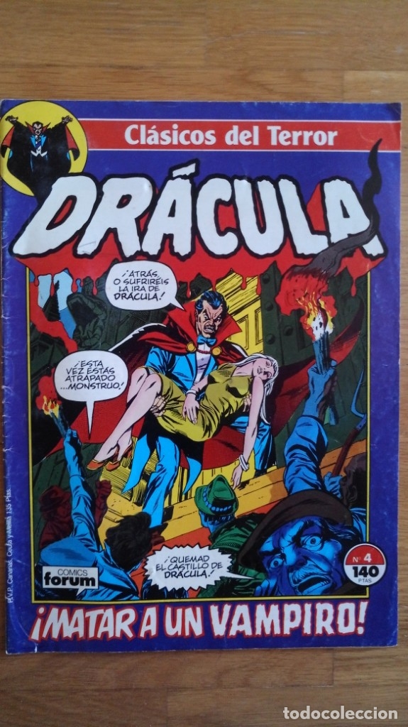 C&oacute;mics: Dr&aacute;cula 4. Cl&aacute;sicos del Terror - Foto 1