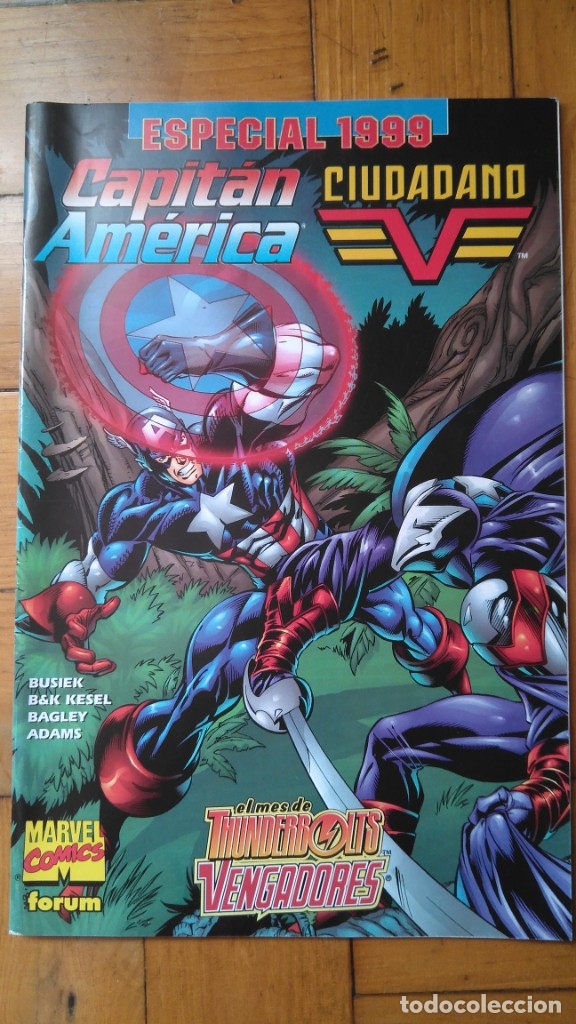 C&oacute;mics: Capit&aacute;n Am&eacute;rica y Ciudadano V - Foto 1