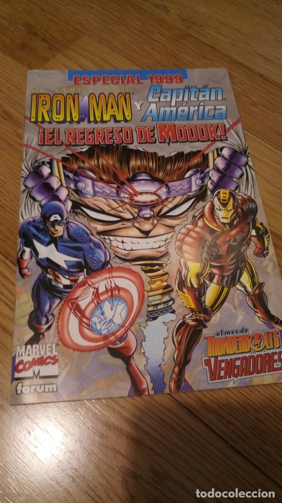 C&oacute;mics: Capit&aacute;n Am&eacute;rica y Iron Man: El regreso de MODOK - Foto 1